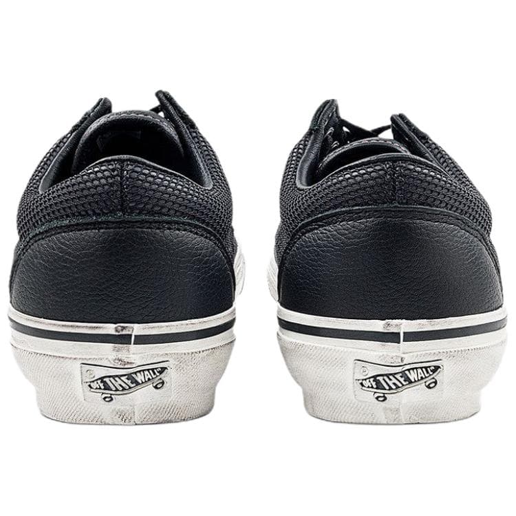 Кроссовки Vans Old Skool 36 Кеды для скейтбординга Low Топ Черный Унисекс - изображение 4