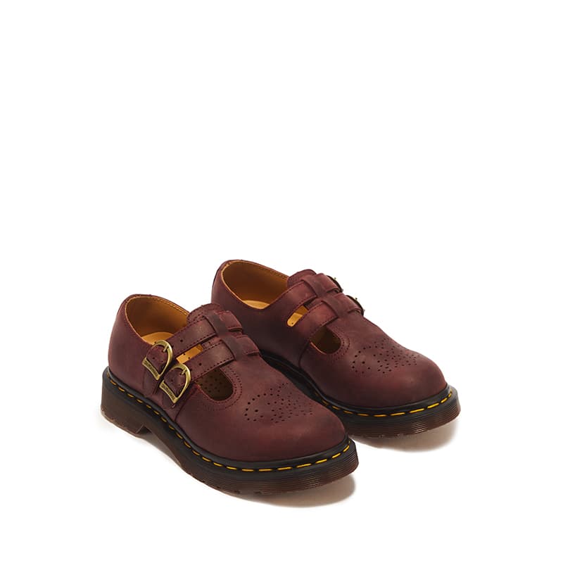Dr.Martens Mary Jane Shoes Cherry Red Unisex Dr.Martens Mary Jane Shoes Вишнево-красные Унисекс - изображение 3