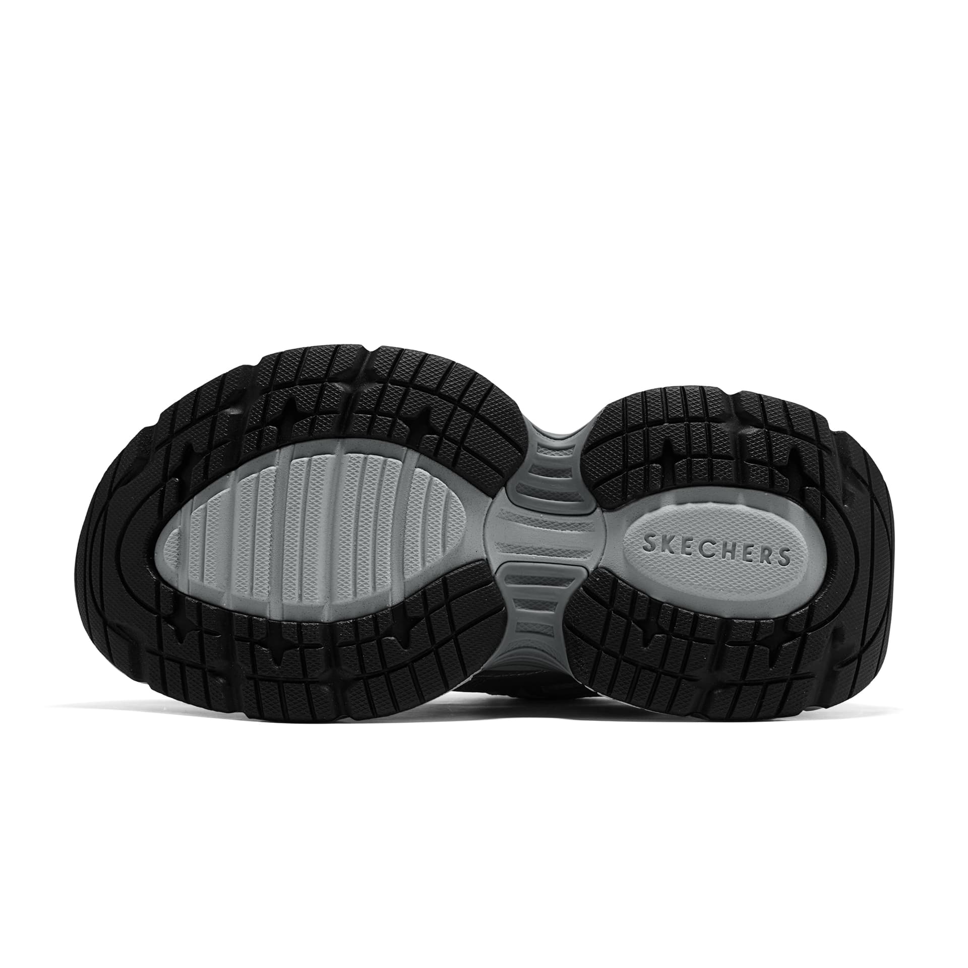 Кроссовки Skechers Уличный Массивные кроссовки Low Топ Серебряный Женские - изображение 5