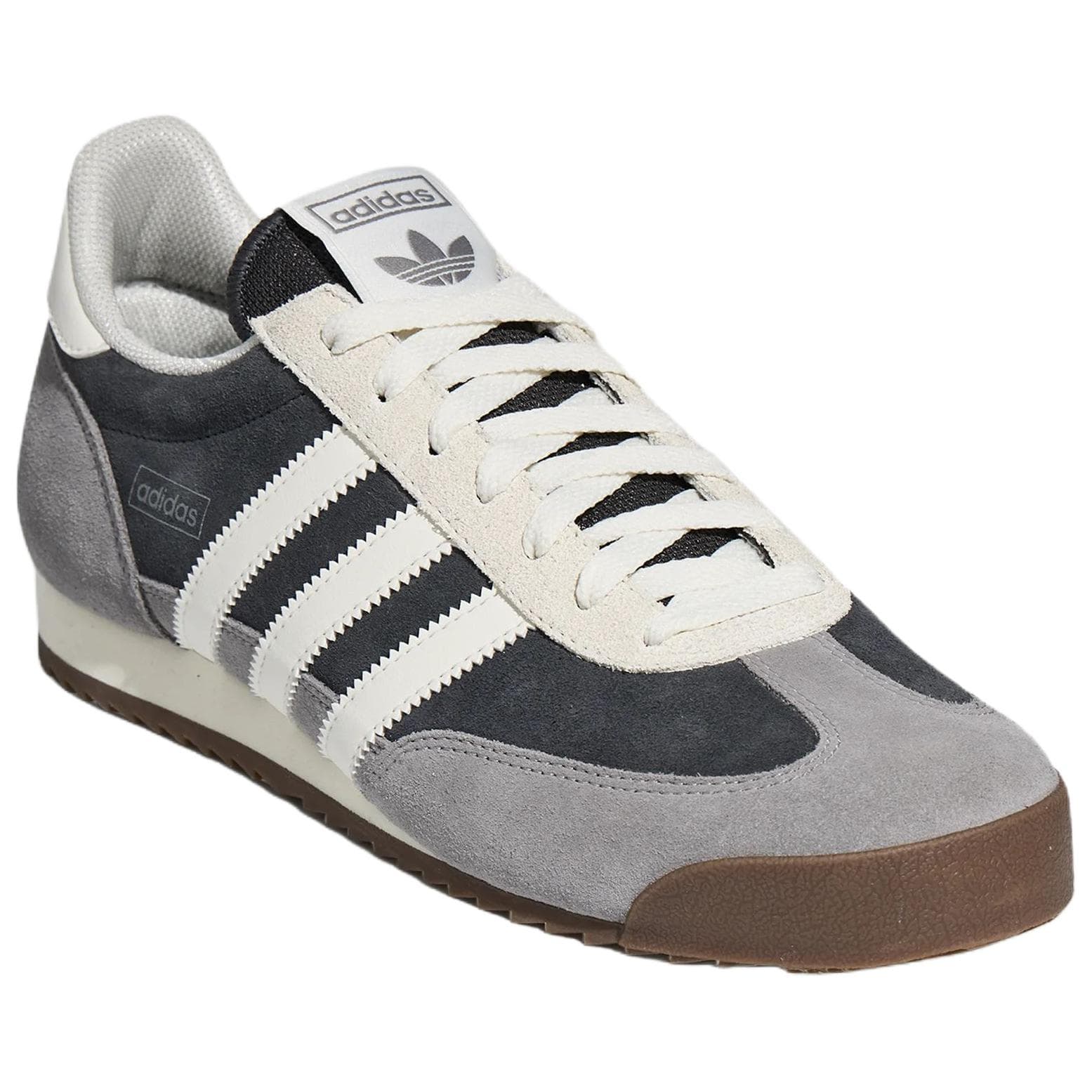 Кроссовки Adidas Originals R71 Повседневная обувь Темно-серый Pure Ледяно-серый Нефритовый белый Унисекс - изображение 3