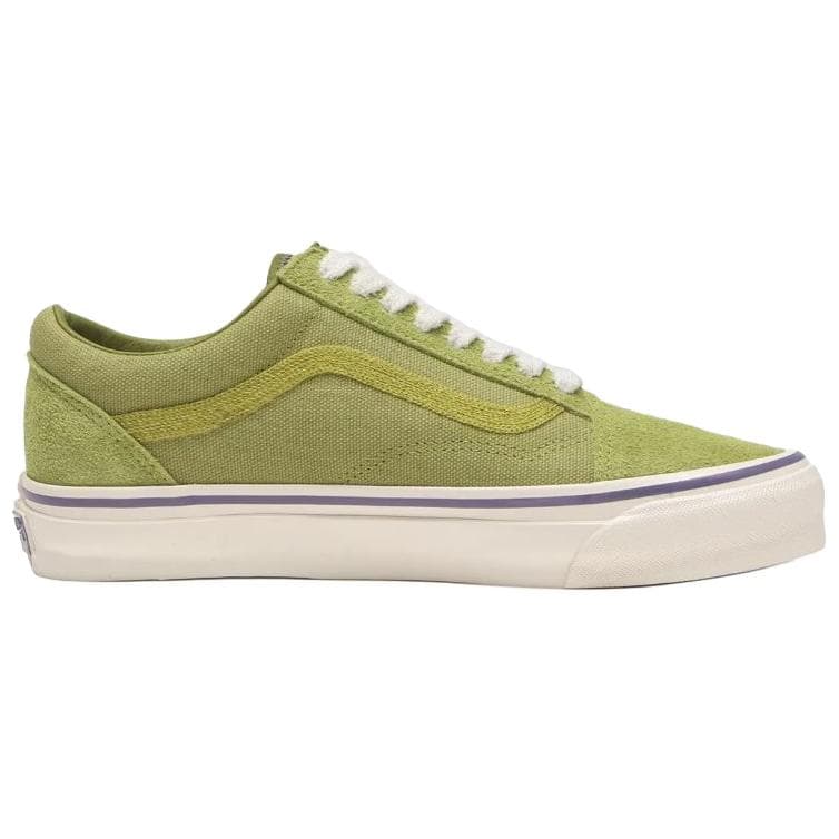 Кроссовки Vans Premium Old Skool Кеды для скейтбординга Зелёный Унисекс - изображение 2