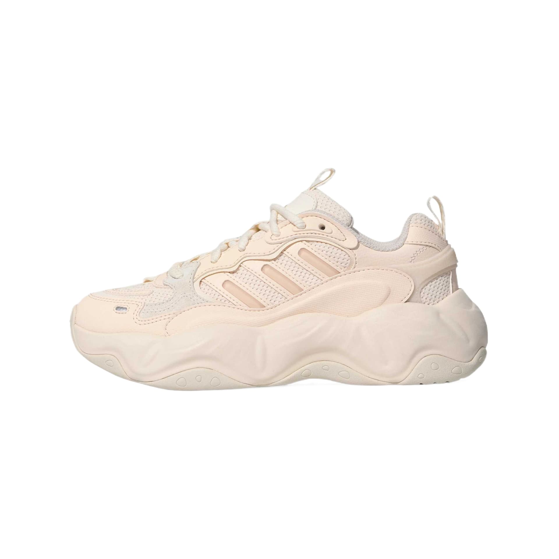 Кроссовки Adidas Vallina Массивные кроссовки Low Топ Нефритовый белый Marvelous Белый Бокситовый коричневый Женские - изображение 1
