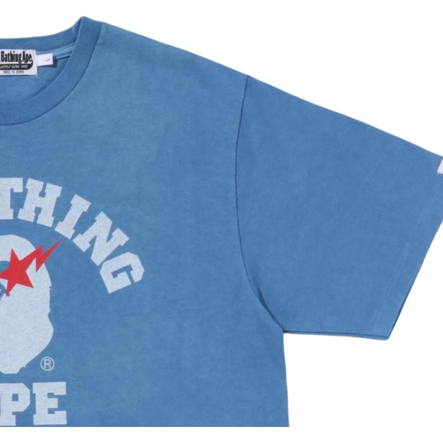 Футболка A BATHING APE JAPAN DENIM Унисекс T-рубашки - изображение 4