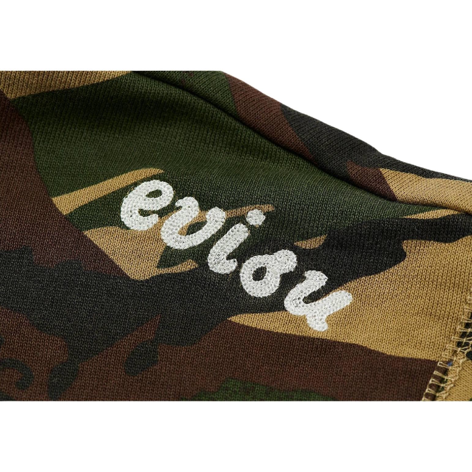 Худи PALACE x EVISU 3.0 SS23 Seagull Hood Camo Logo - изображение 4