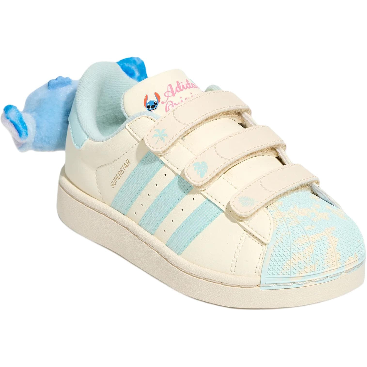 Кроссовки Adidas Originals Superstar 2 Детская Обувь для Скейтбординга Низкий Топ Бежевый Kids - изображение 3