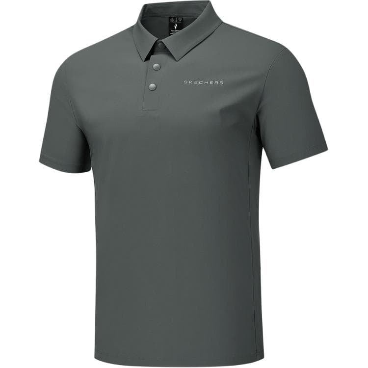Поло Skechers Gray Men's Polo Skechers Серый Мужская Поло - изображение 1