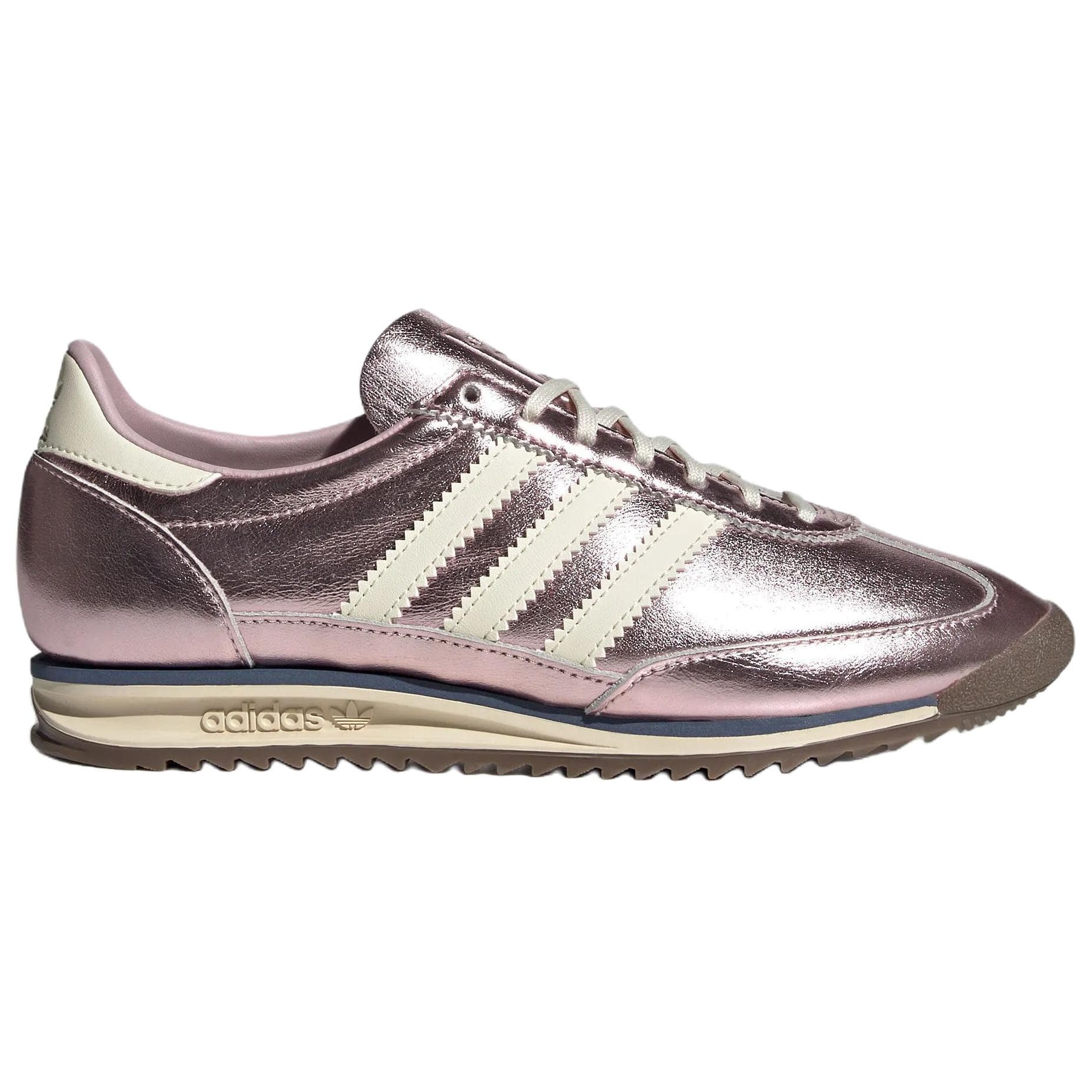 Кроссовки Adidas Originals SL 72 OG Повседневная обувь Низкий Топ Чудесный кварц Сливочный Смола Желтый Женские - изображение 2