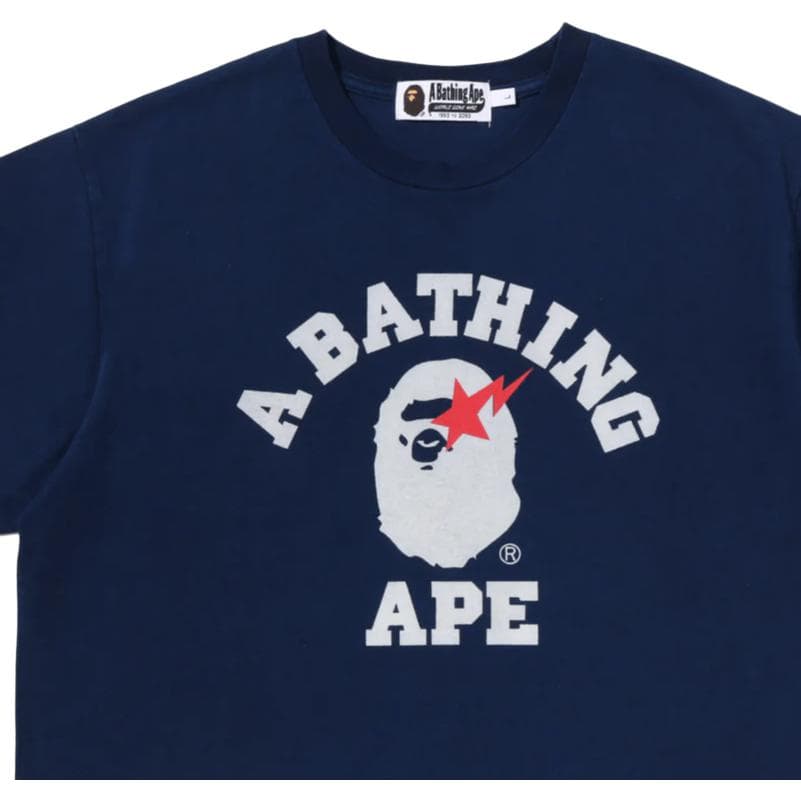Футболка A BATHING APE JAPAN DENIM Унисекс T-рубашки - изображение 3