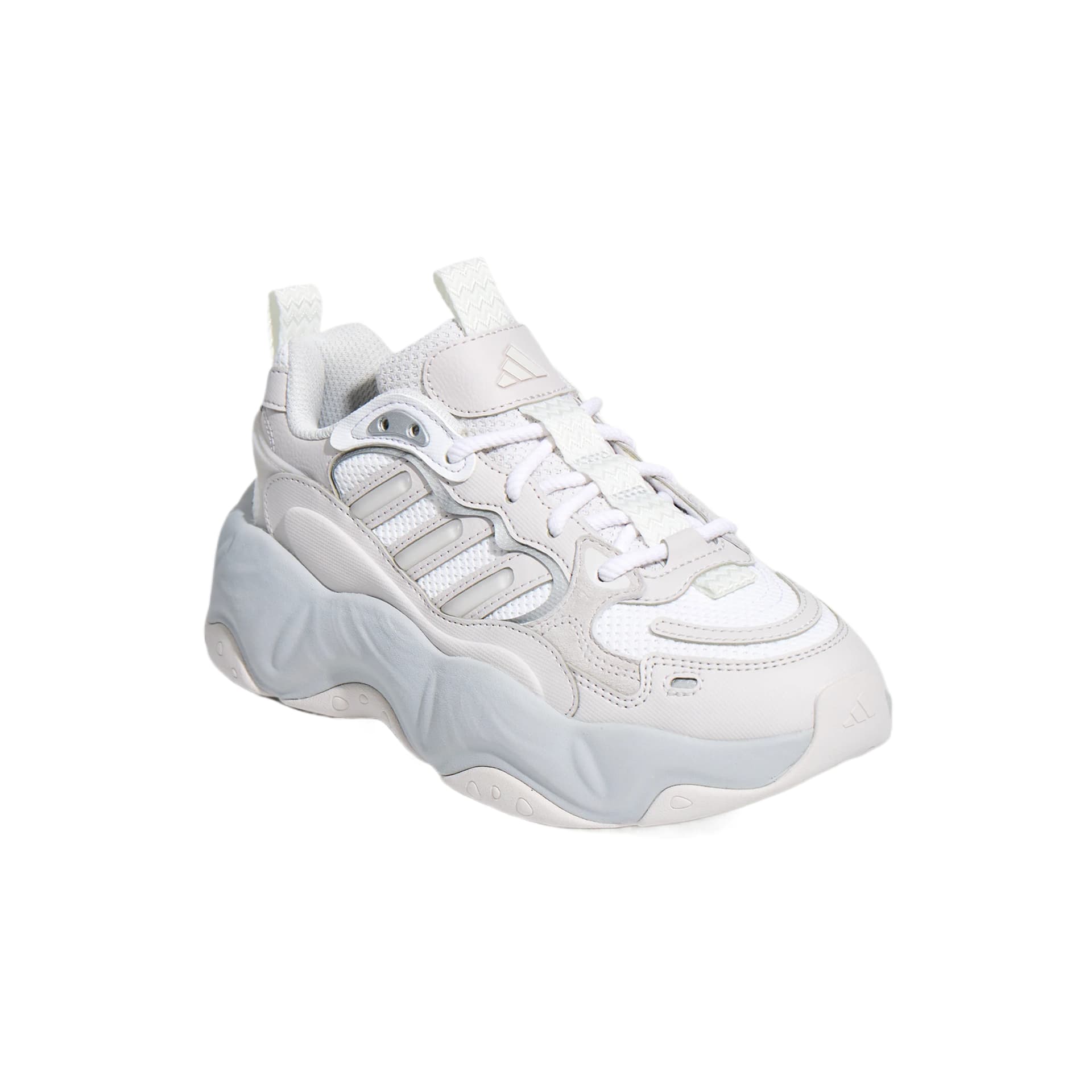 Кроссовки Adidas Vallina массивные кроссовки низкий топ белый точка серый светло-серый женский - изображение 3