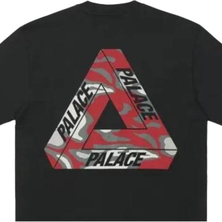 Футболка PALACE SS23 Jungle camo trlferg t-shirt black logoT - изображение 2