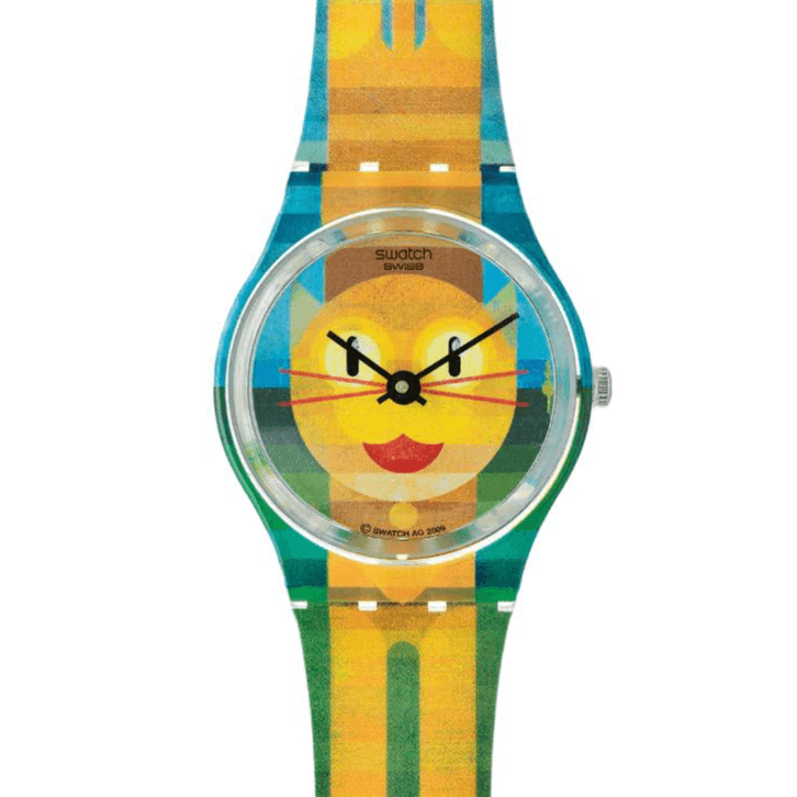 Часы Swatch Quartz Механизм Мужские часы 33,9 мм Многоцветный - изображение 2