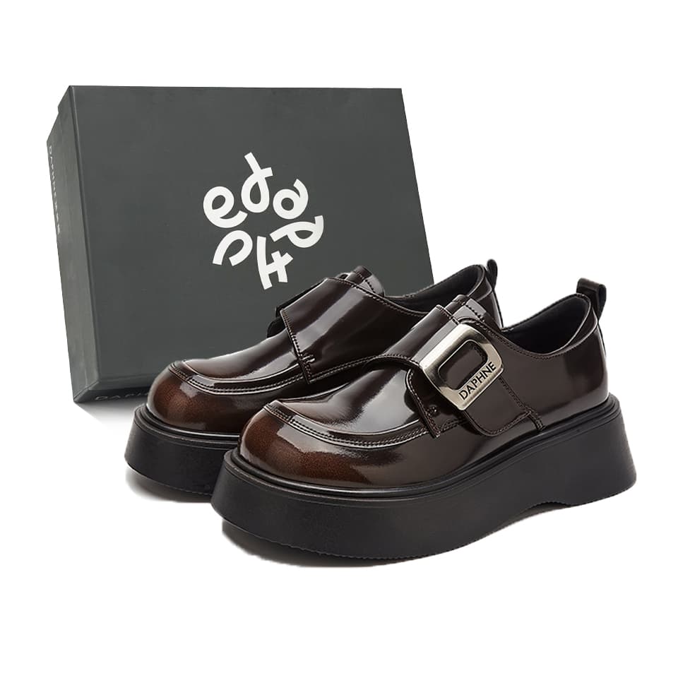 DAPHNE Повседневные кожаные туфли Low Top Женские - изображение 2