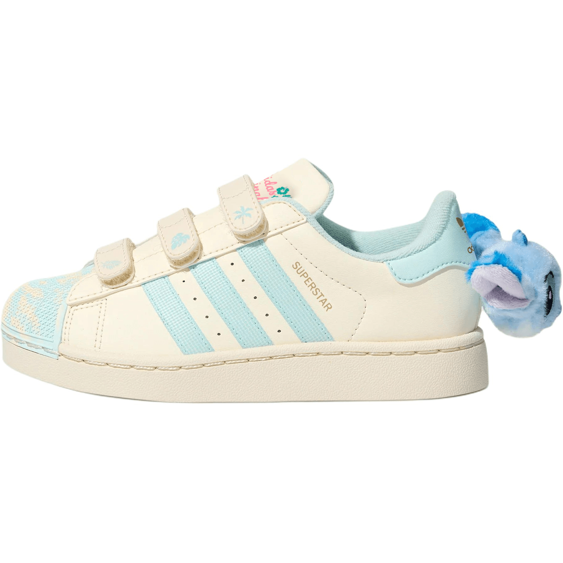 Кроссовки Adidas Originals Superstar 2 Детская Обувь для Скейтбординга Низкий Топ Бежевый Kids - изображение 1