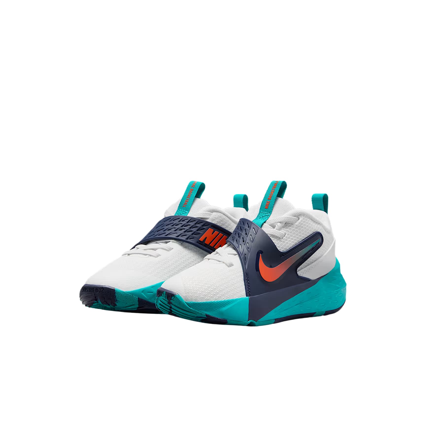 Кроссовки для баскетбола Nike Team Hustle D 12 Детские баскетбольные кроссовки на липучке - изображение 3