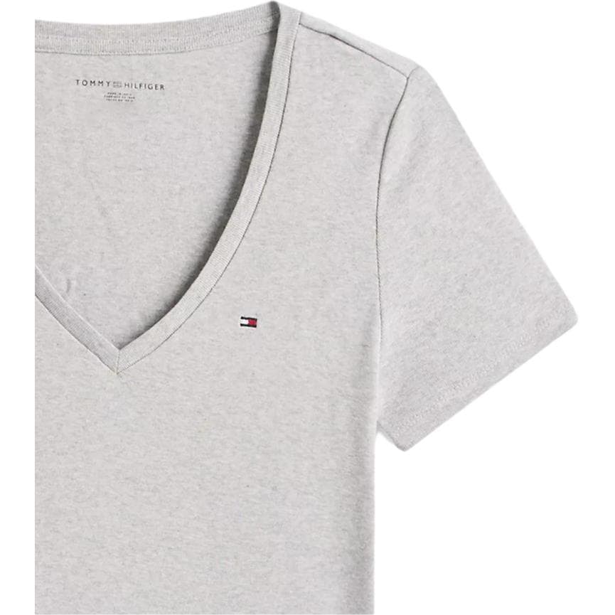 Футболка Tommy Hilfiger SS24 Favorite V-Neck T-Shirt LogoVT - изображение 5