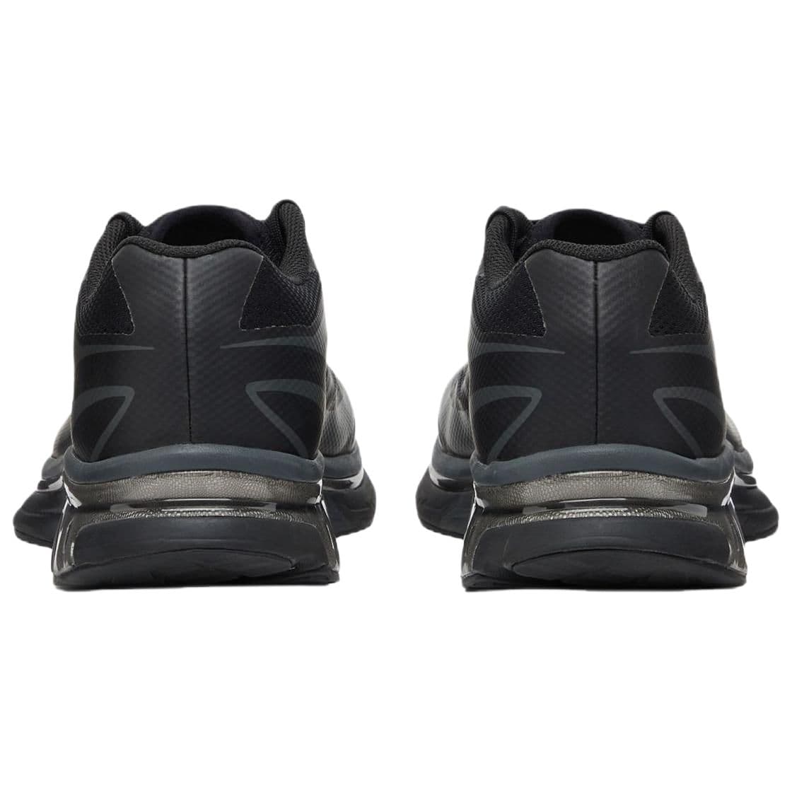 Кроссовки MM6 Maison Margiela x Salomon Коллаборация Низкие повседневные кроссовки Женские Черные и Темно-серые - изображение 5