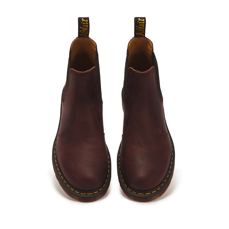 Ботинки челси Dr.Martens Chelsea Cherry Red Unisex Dr.Martens Челси Вишневый Красный Унисекс - изображение 4