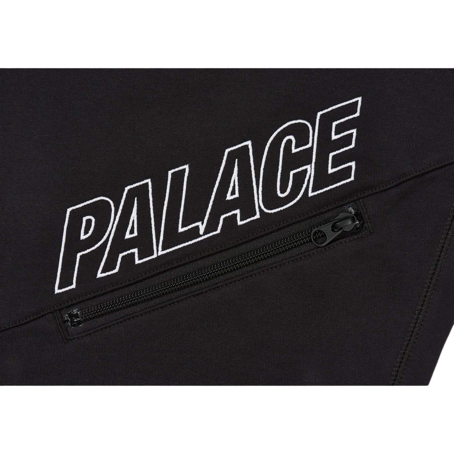 Штаны PALACE FW22 Slant Zlp Joggers Black Logo - изображение 5