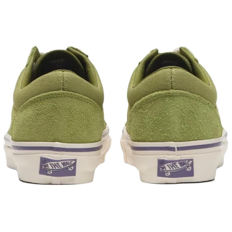Кроссовки Vans Premium Old Skool Кеды для скейтбординга Зелёный Унисекс - изображение 5