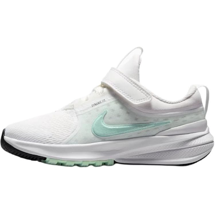 Кроссовки Nike Star Runner 5 Детские беговые кроссовки Low Топ PEAK Белый Черный Светло-зеленый Арктический зеленый Kids - изображение 1