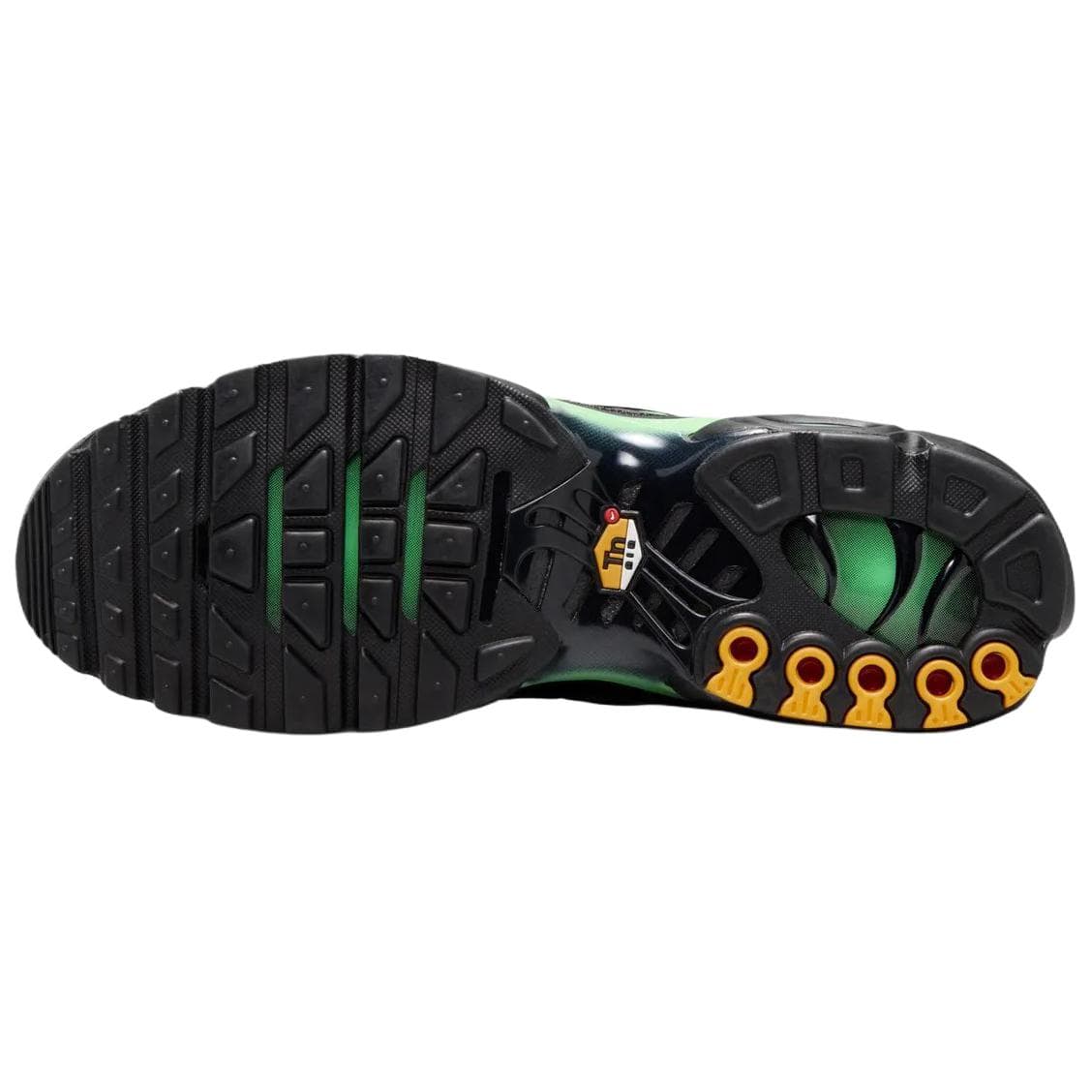 Кроссовки для бега Nike Air Max Plus Беговые кроссовки Низкий Топ Черный SYMPHONY Зеленый Мужской - изображение 6