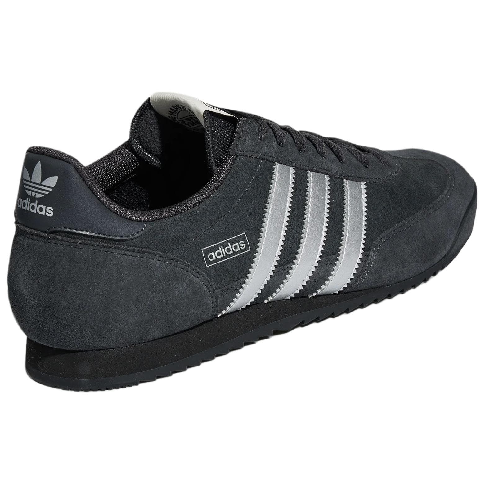 Кроссовки Adidas Originals R71 Повседневная обувь Низкий Топ Сплошной Серый Металлический Серебристый Угольный Черный Унисекс - изображение 4
