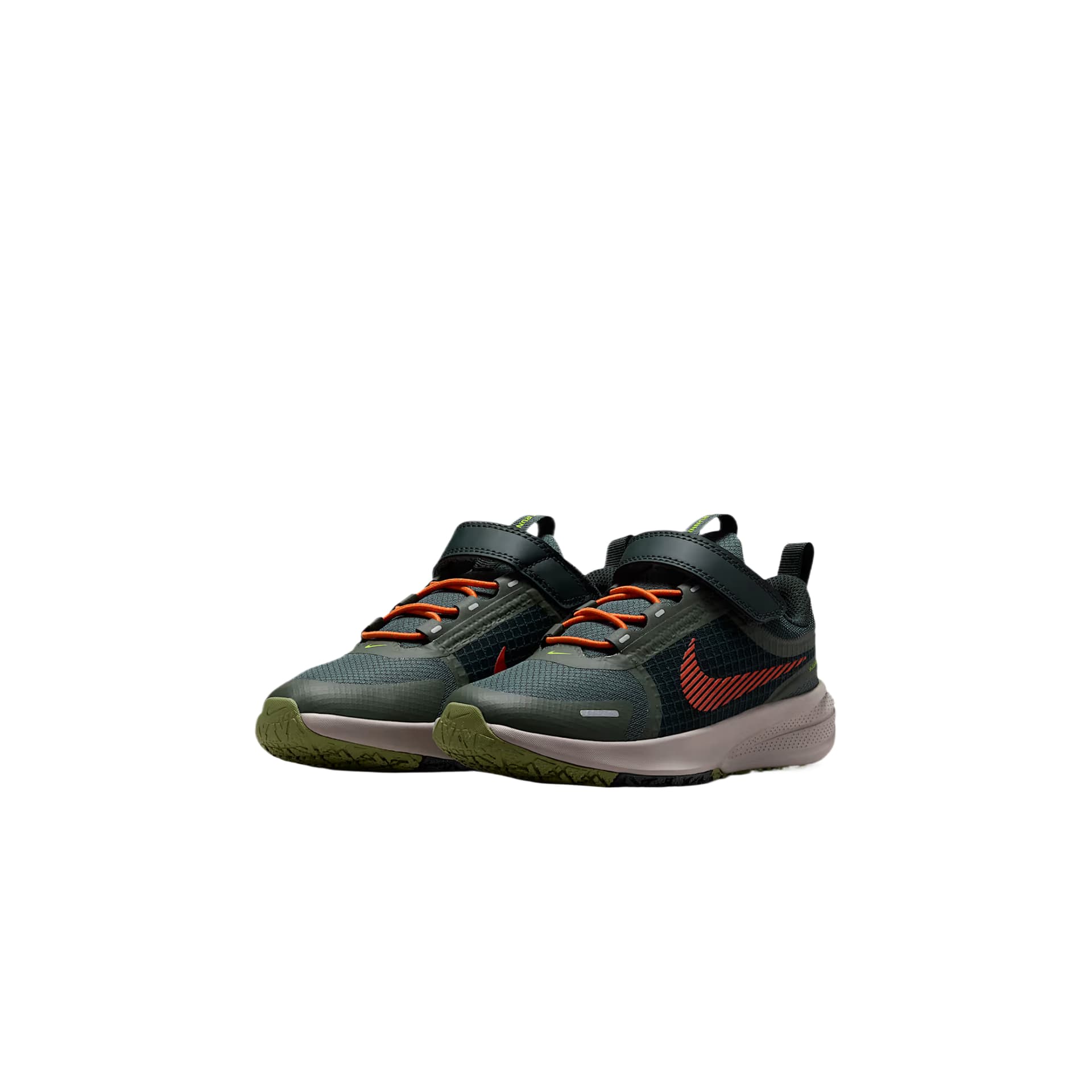 Кроссовки Nike Star Runner Детские беговые кроссовки Low Топ Черная ель Зеленый камуфляж Пыль Оливковый Безопасность Апельсин Kids - изображение 3