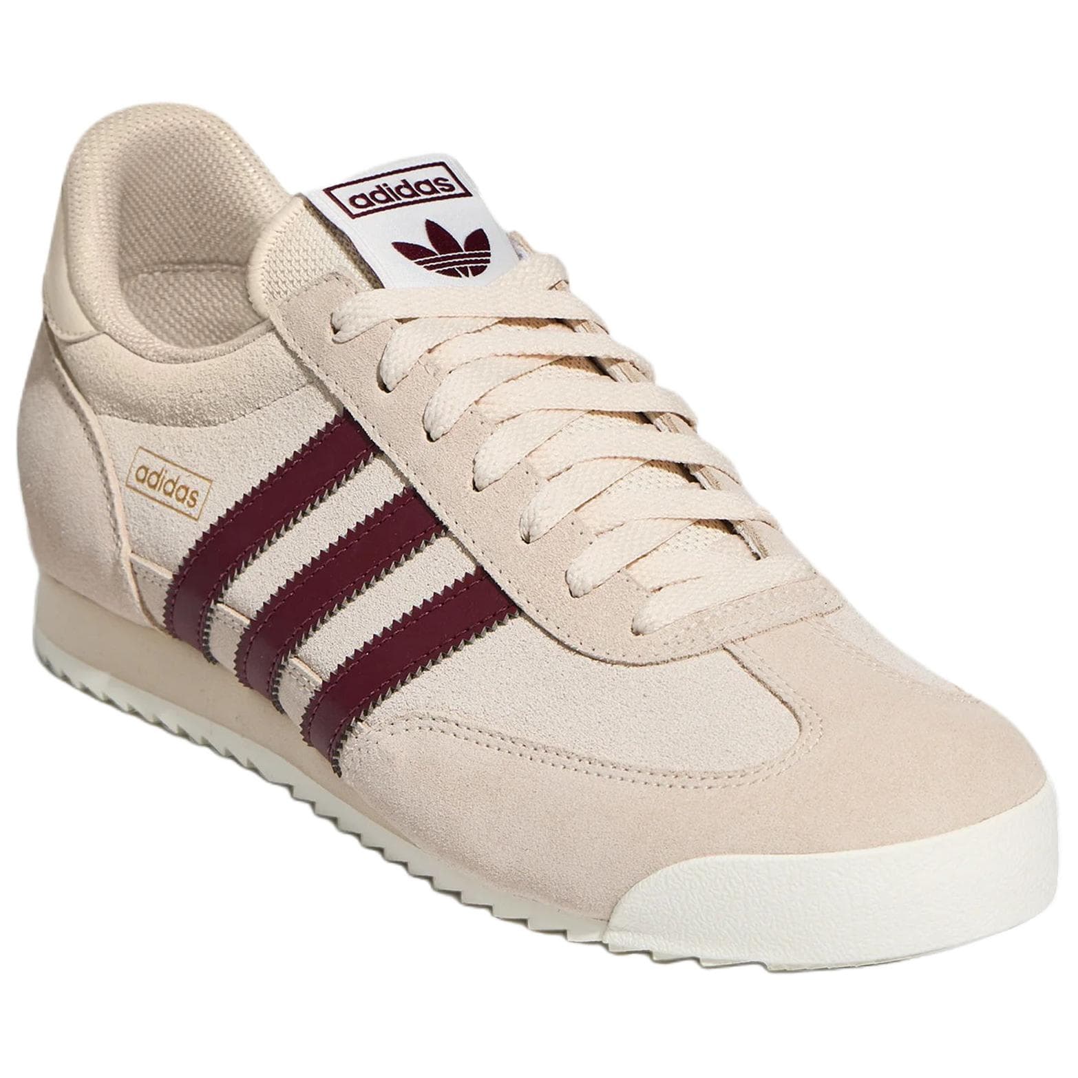 Кроссовки Adidas Originals R71 Повседневная обувь Низкий Топ Чудесный Белый Темно-Красный Светлый Айвори Унисекс - изображение 3