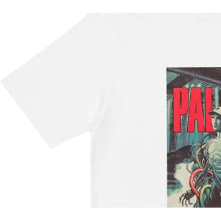 Футболка PALACE FW21 Mangas T-shirt White LogoT - изображение 3