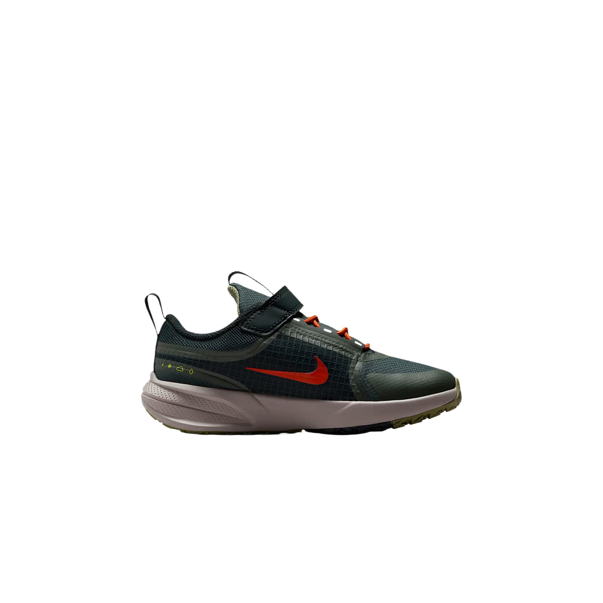 Кроссовки Nike Star Runner Детские беговые кроссовки Low Топ Черная ель Зеленый камуфляж Пыль Оливковый Безопасность Апельсин Kids - изображение 2