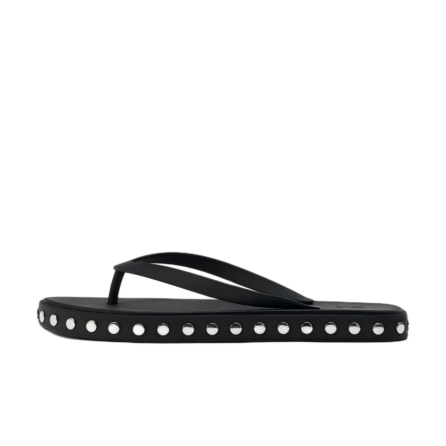 Шлёпанцы ZARA Шлепанцы Черные Женские - изображение 1