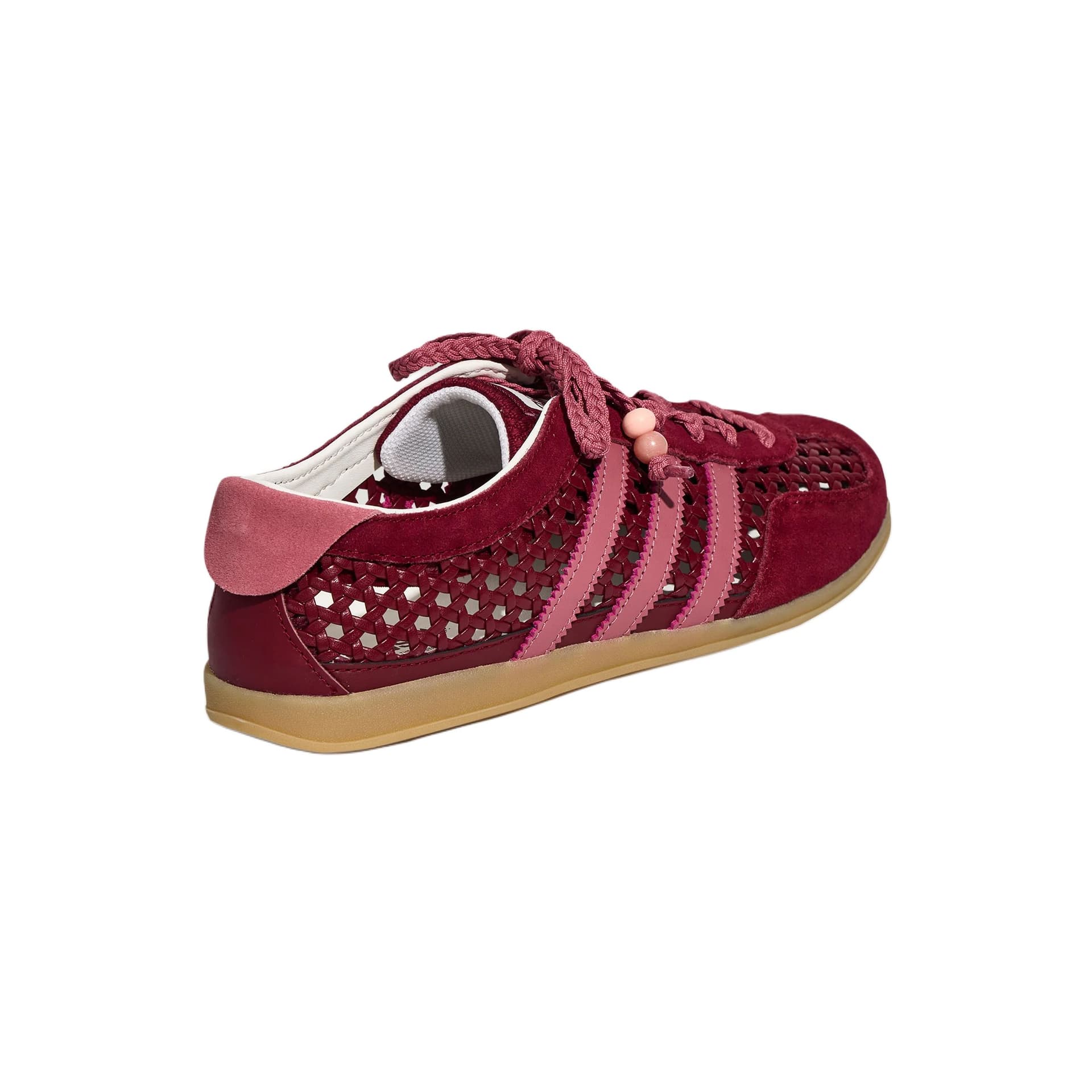 Кроссовки Adidas Originals Gazelle Skate Shoes Low Top Red Bright White Women's - изображение 3
