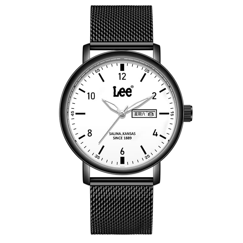 Механические часы Lee Кварцевый механизм Унисекс Часы 48mm*40mm*9,7mm Белый - изображение 2