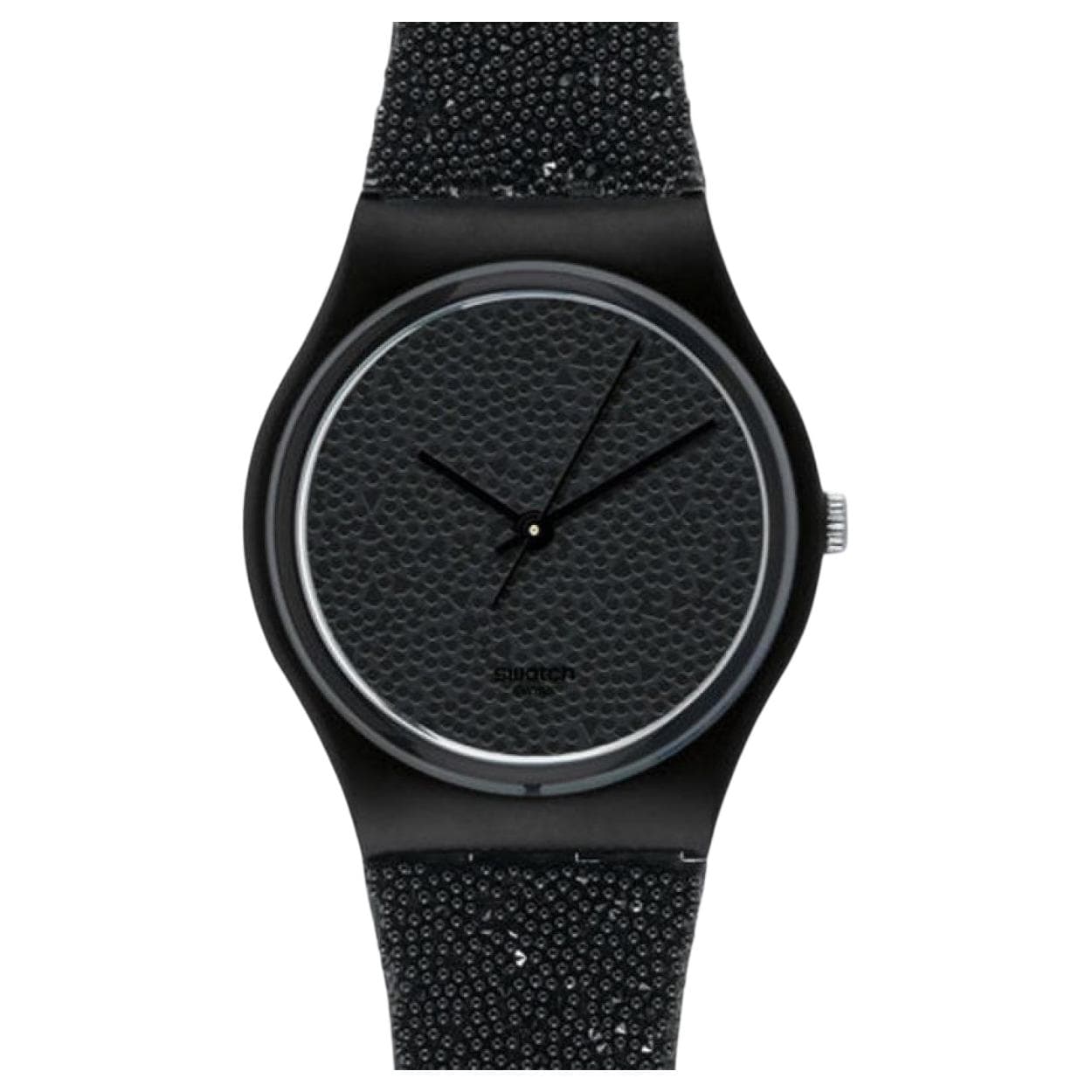 Часы Swatch Quartz Механизм Женские часы 34 мм Черный - изображение 3
