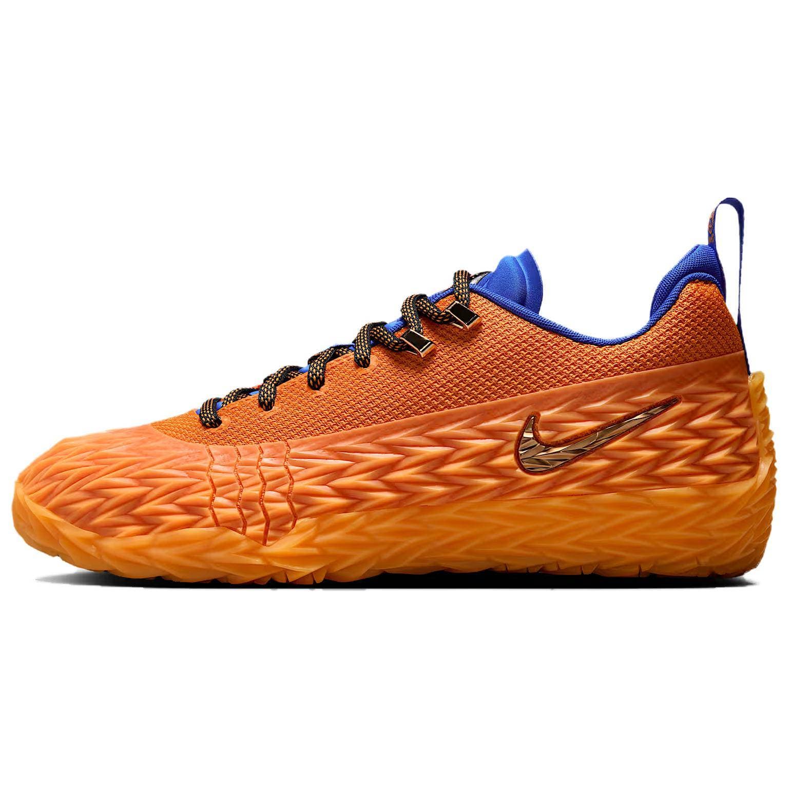 Кроссовки для баскетбола NIKE S.T. Charge Баскетбольные кроссовки Low Топ Оранжевый синий Мужской - изображение 1