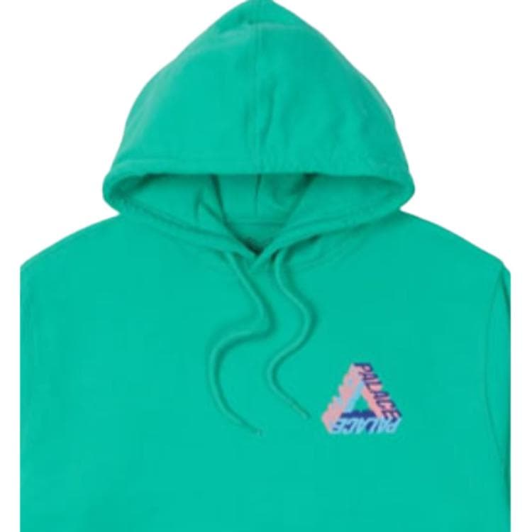 Худи PALACE P-3d Hood Aqua FW21 - изображение 6
