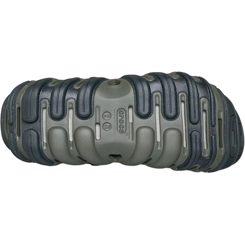 Сабо CROCS ECHO RO S2C Резиновые сандалии из материала Crocs унисекс серый оливковый - изображение 5