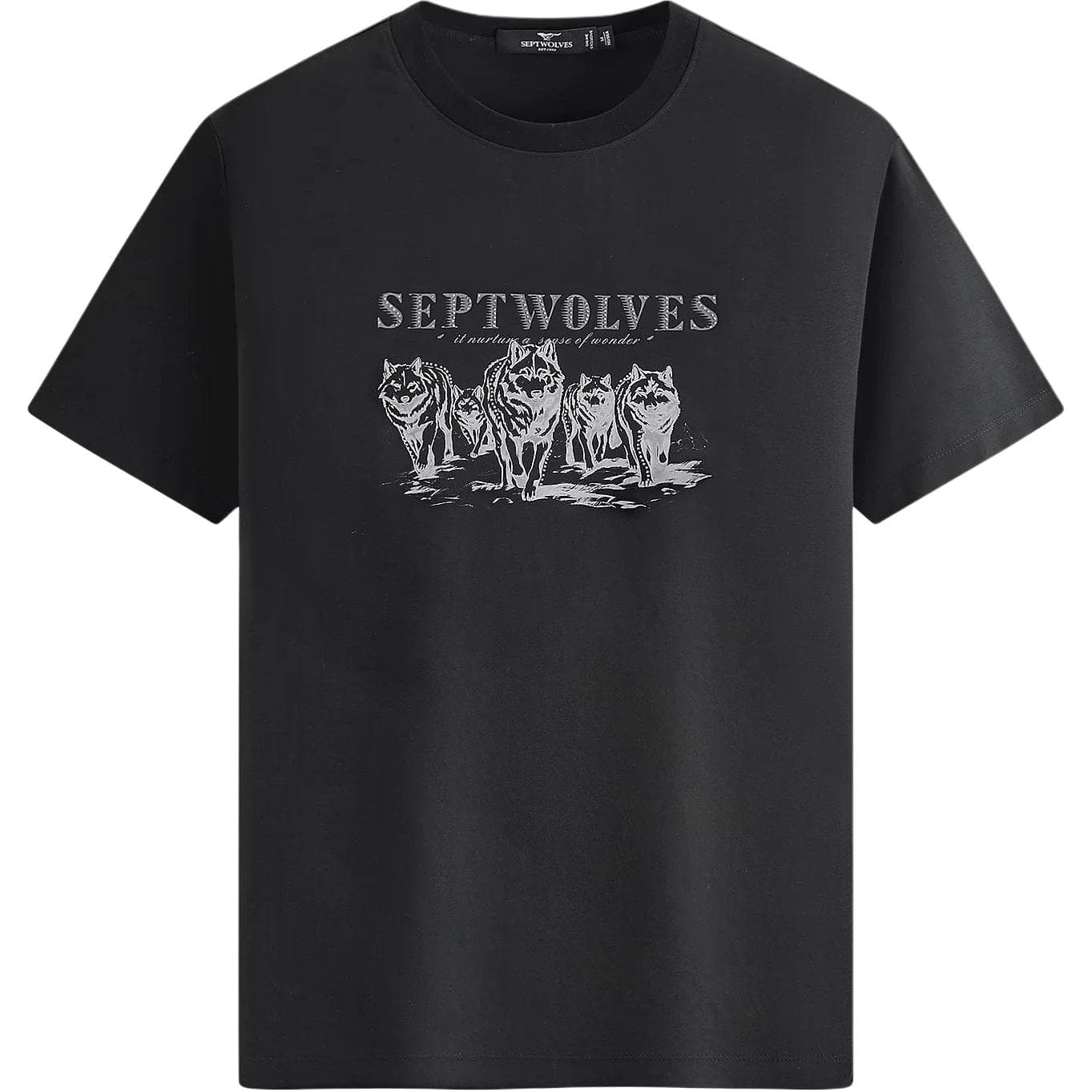 Футболка SEPTWOLVES Мужские T-рубашки - изображение 1