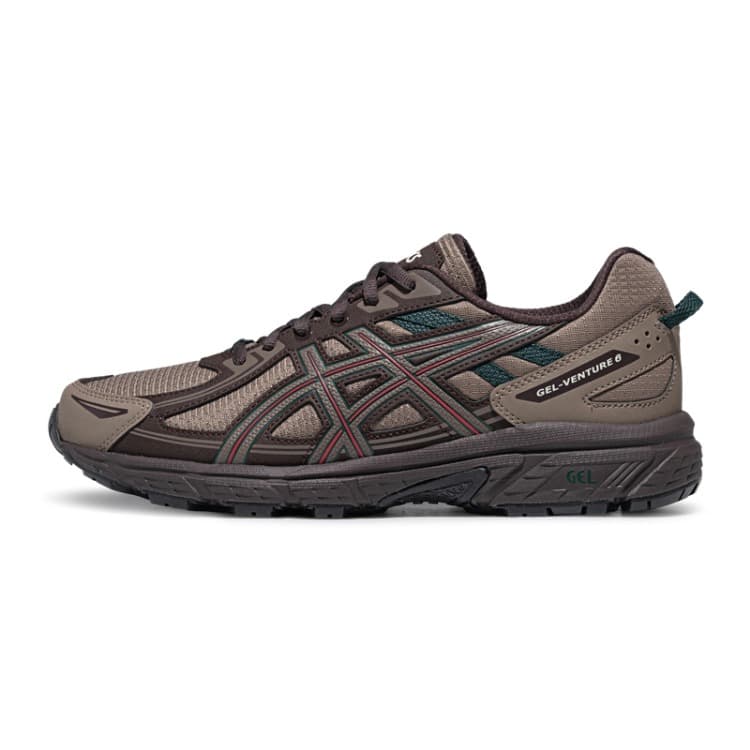Кроссовки для бега ASICS Гель VENTURE 6 Беговые кроссовки Низкий Топ Кофейный Унисекс - изображение 1
