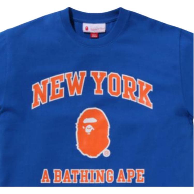 Футболка A BATHING APE Mitchell Ness NBA Мужские T-рубашки - изображение 3