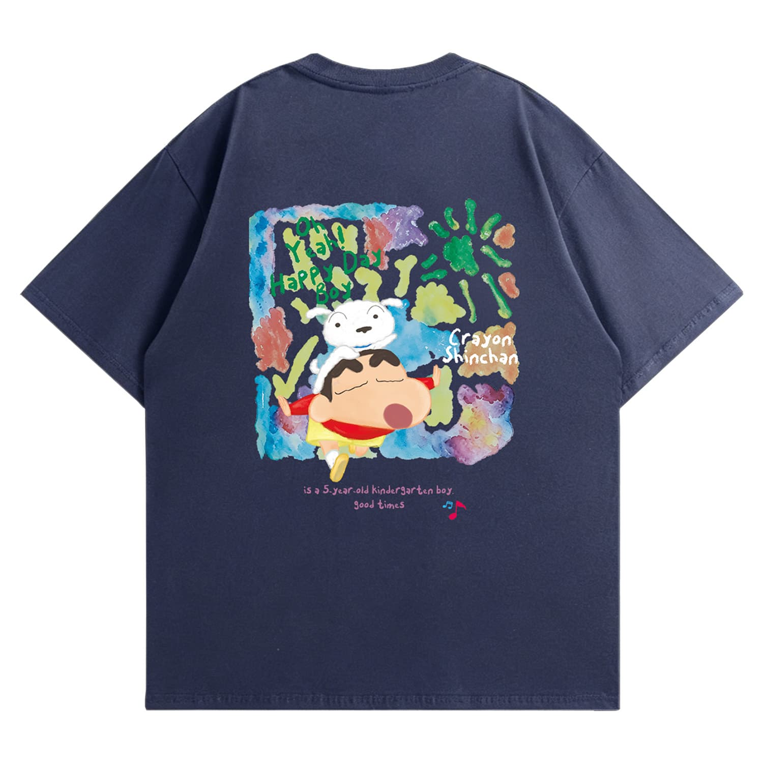 Футболка Crayon Shinchan Унисекс T-рубашки - изображение 1