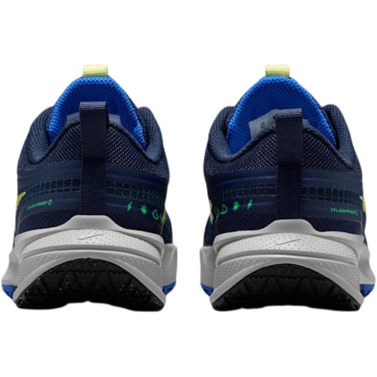 Кроссовки Nike Star Runner Детские беговые кроссовки Low Топ Обсидиановый черный Полночный синий Гоночный синий Светло-лимонный цвет Kids - изображение 5