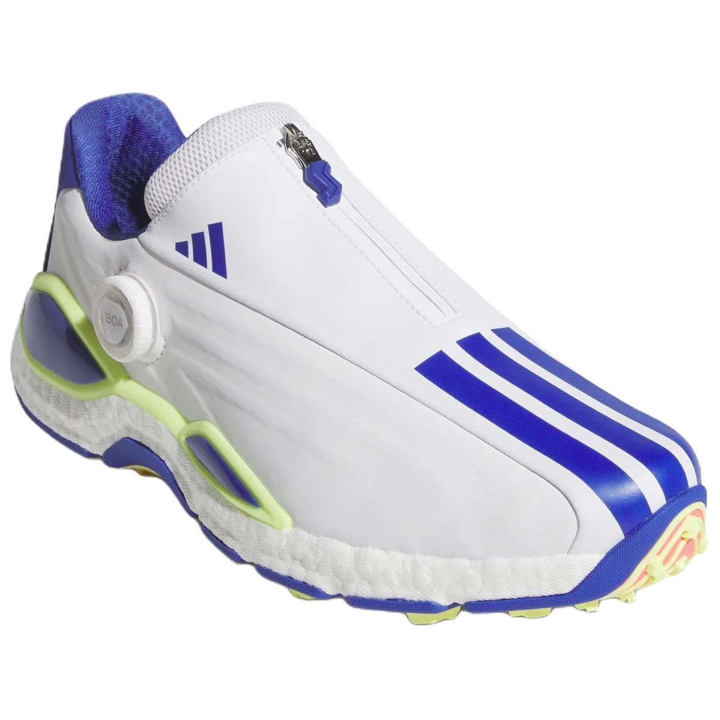 Кроссовки для гольфа Adidas Codechaos 27 Golf Shoes White Indigo Neon Yellow Men's - изображение 3