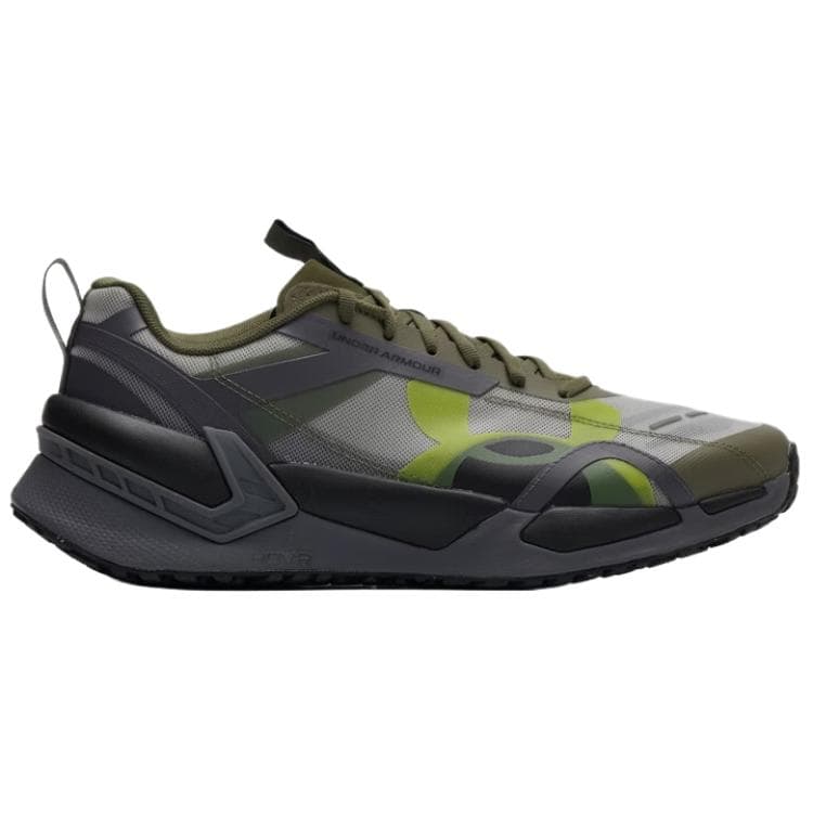 Кроссовки для бега Under Armour Reign XT Беговые кроссовки Серый Зеленый Мужской - изображение 2