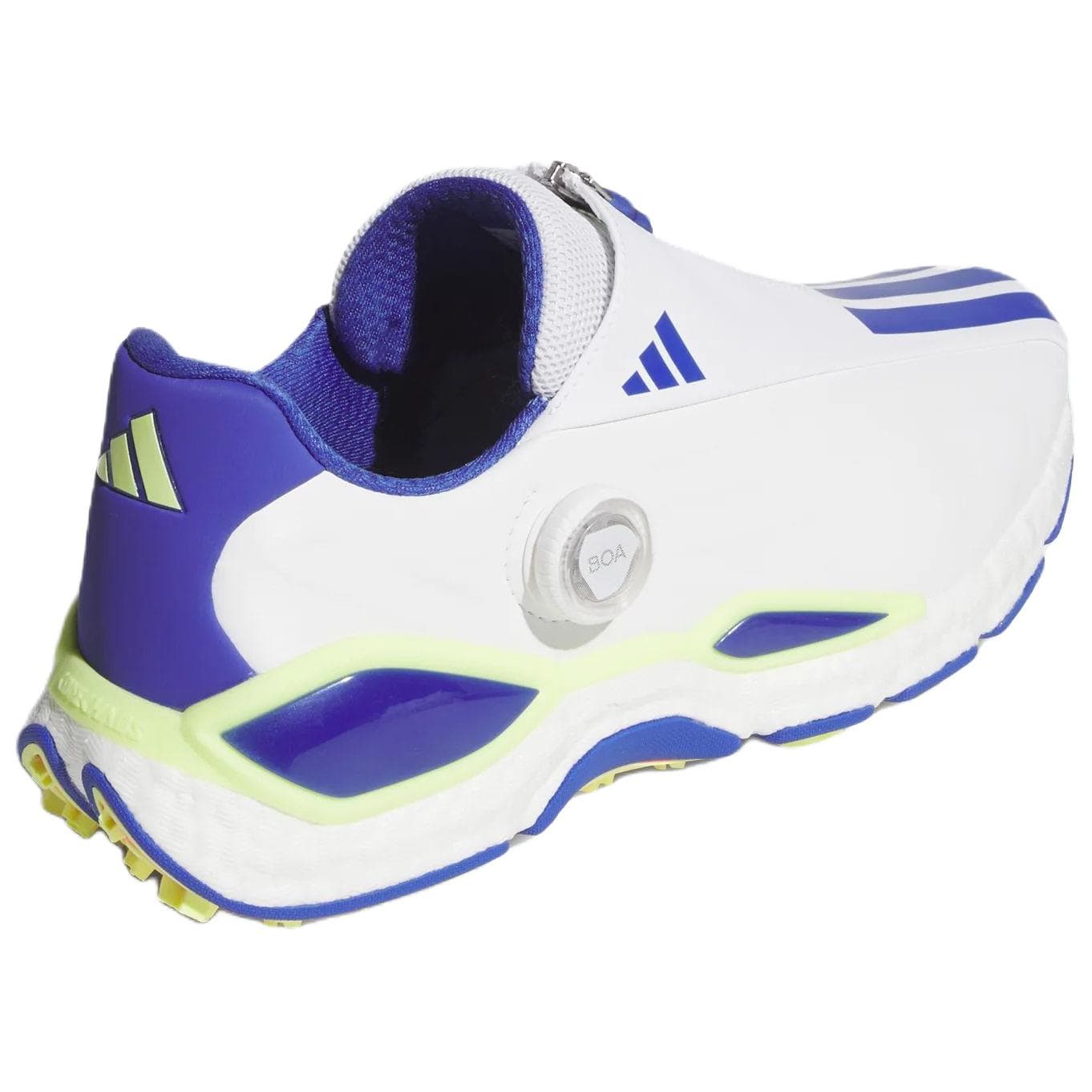Кроссовки для гольфа Adidas Codechaos 27 Golf Shoes White Indigo Neon Yellow Men's - изображение 4