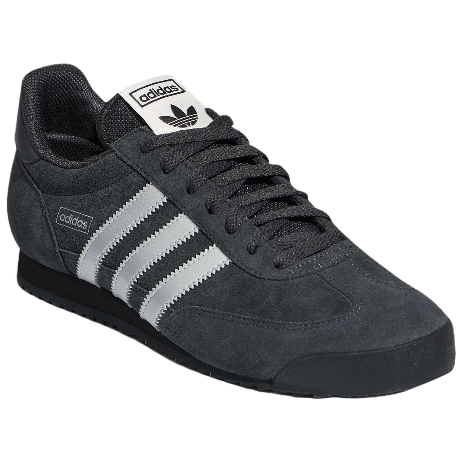 Кроссовки Adidas Originals R71 Повседневная обувь Низкий Топ Сплошной Серый Металлический Серебристый Угольный Черный Унисекс - изображение 3