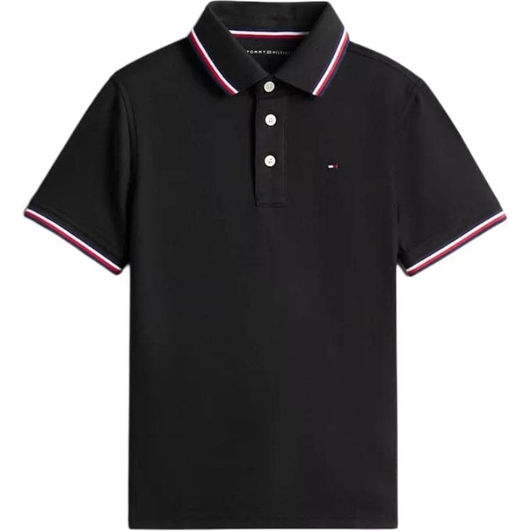 Tommy Hilfiger Черное Детское Поло - изображение 1