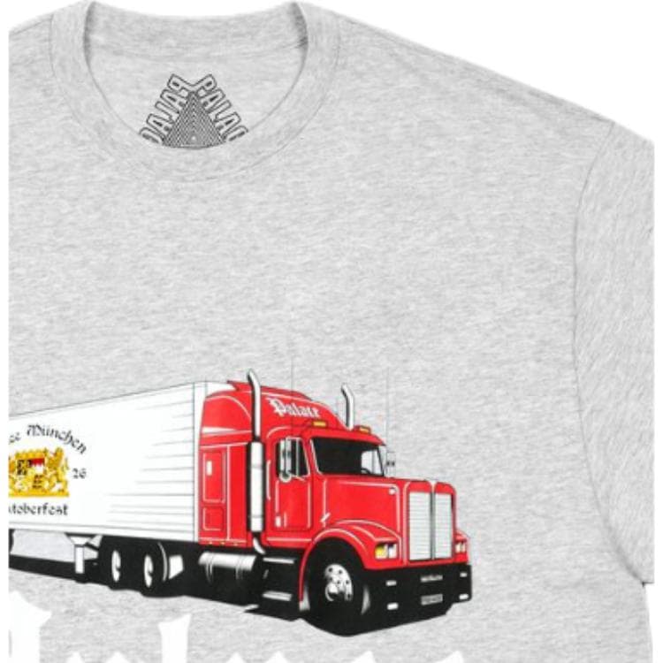 Футболка PALACE SS26 TRUCK Off T Рубашка Серый MARL T Рубашка Унисекс - изображение 2