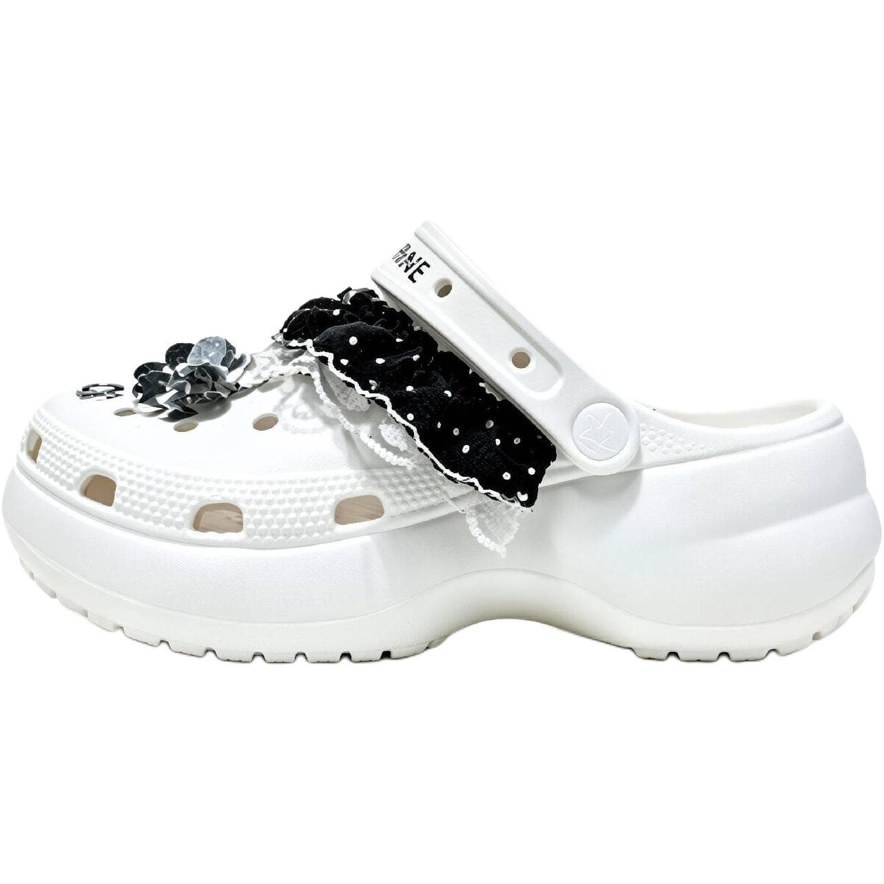 DAPHNE KIDS' Sabo Rubber Low Top White Kids DAPHNE KIDS' Сабо Резина Низкий Верх Белый Детский - изображение 1
