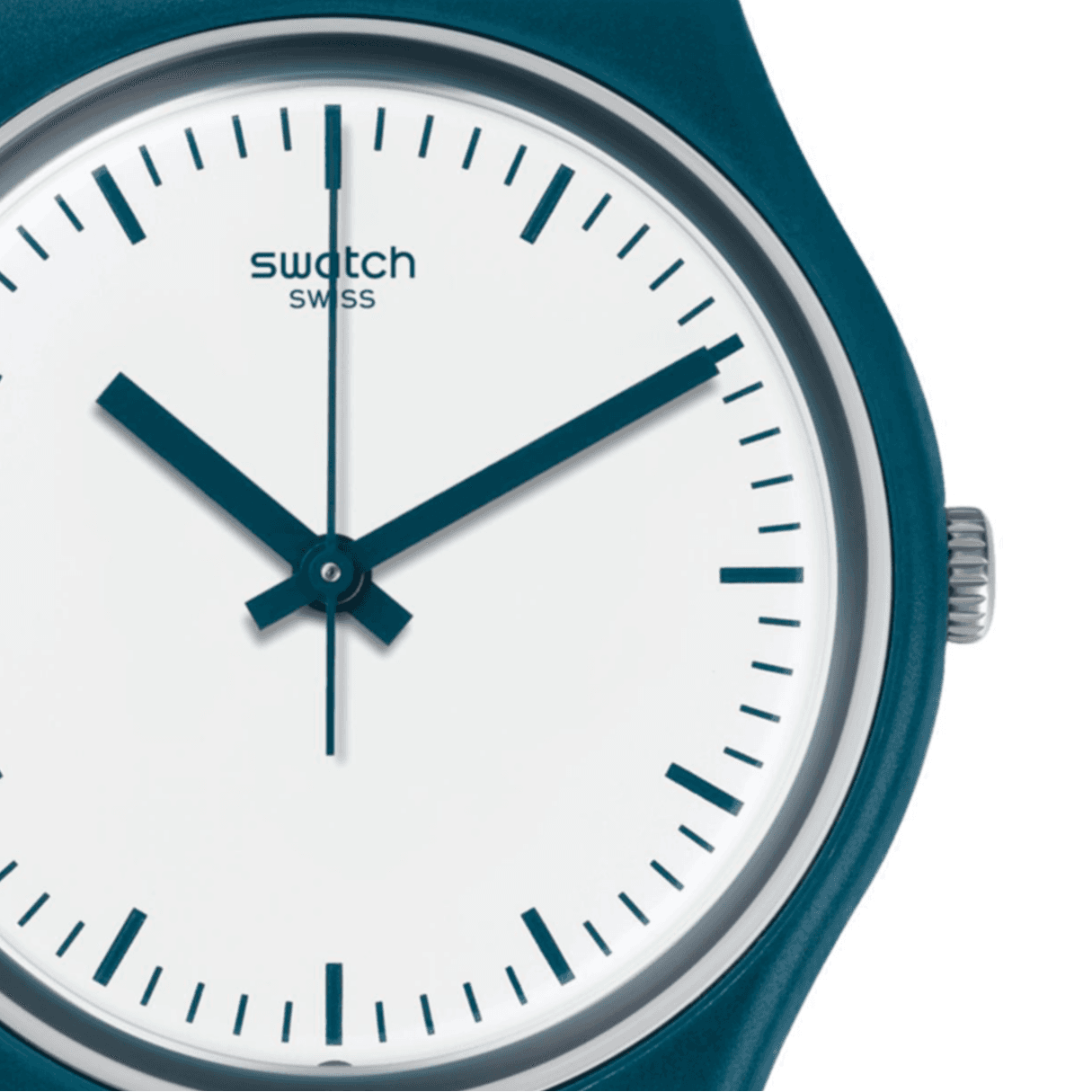 Часы Swatch Quartz Механизм Унисекс Часы 34 мм Белый - изображение 3